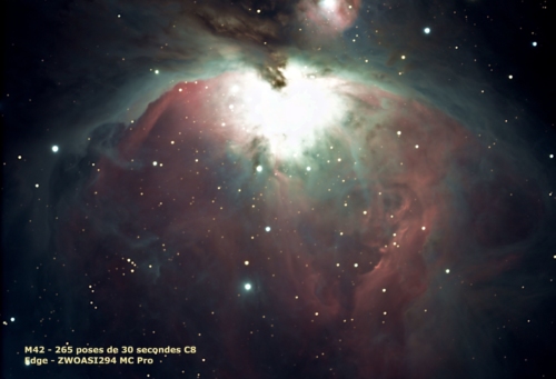 M42 La grande nébuleuse d'Orion